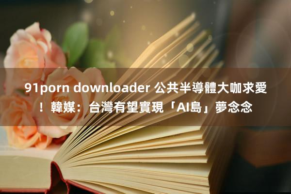 91porn downloader 公共半導體大咖求愛！　韓媒：台灣有望實現「AI島」夢念念